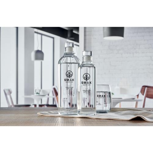 Borosilicaat fles 500 ml Lou transparant