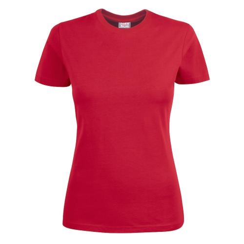 Printer Heavy t-shirt Lady rood,l