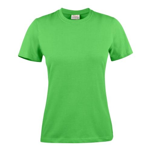 Printer Heavy t-shirt Lady lime,l