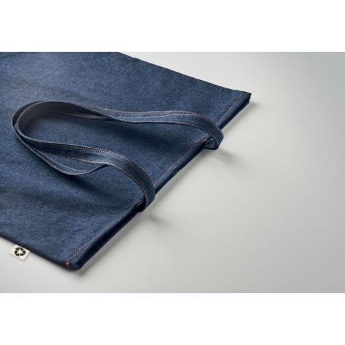 Gerecyclede denim boodschappentas Style tote blauw