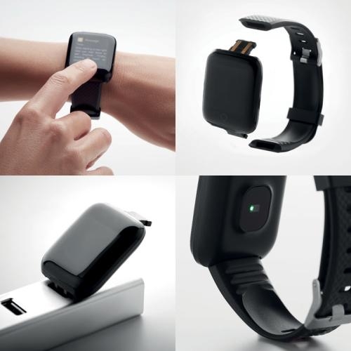 Health smartwatch Sposta watch zwart