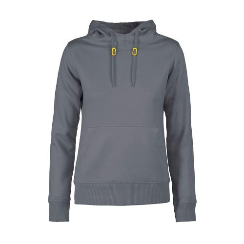 Printer Fastpitch Lady Hooded Sweater staalgrijs,l