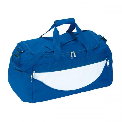 Sporttas Champ blauw/wit