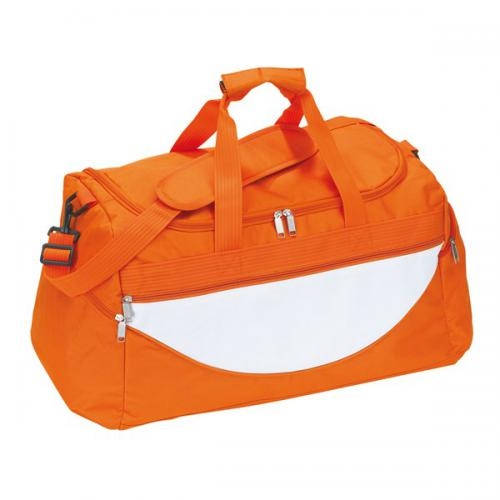 Sporttas Champ oranje/wit