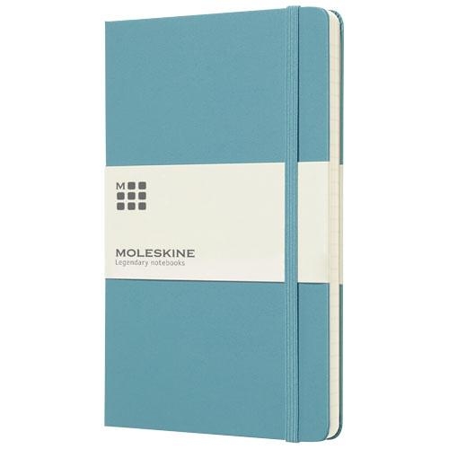 Moleskine Classic L hard cover notitieboek reef blue