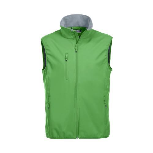 Basic Softshell bodywarmer heren appelgroen,3xl