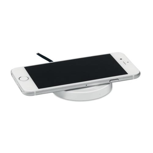 Draadloze oplader Wireless plato wit