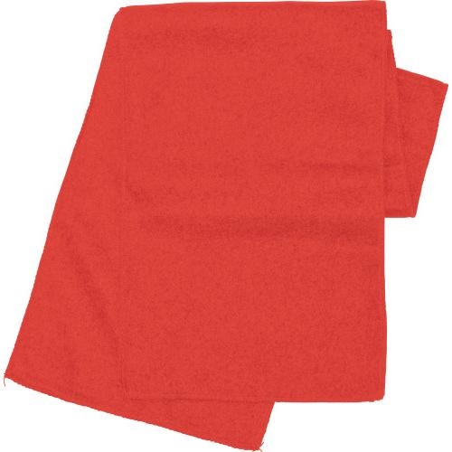 Polyester fleece sjaal rood