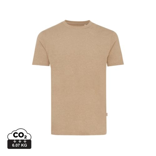 Iqoniq Manuel T-shirt ongeverfd bruin,xl