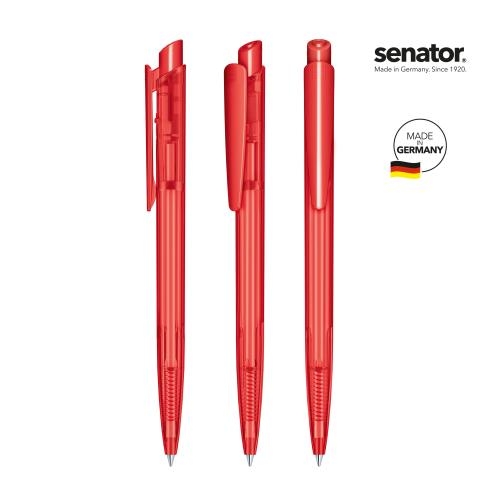 Balpen Dart clear rood 186