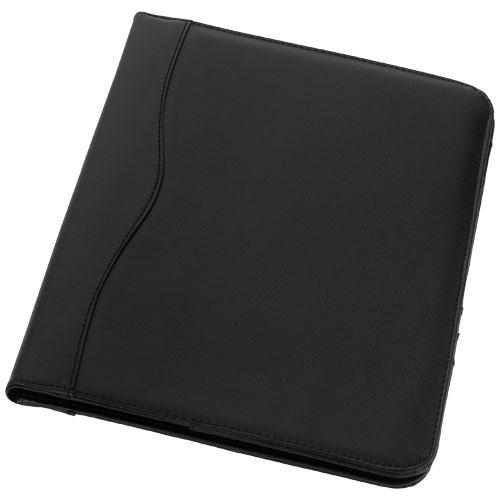 New ebony A4 portfolio black solid
