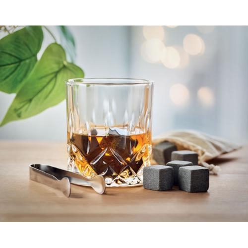 Luxe whiskey set in bamboe box hout