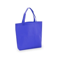 Non woven draagtas blauw