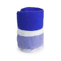 Handdoek absorberend blauw