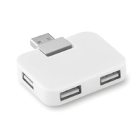 USB Hub, 4 poorten Square