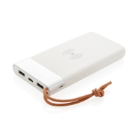 Aria 8.000 mAh powerbank met draadloos opladen