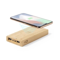 Bamboe solar powerbank