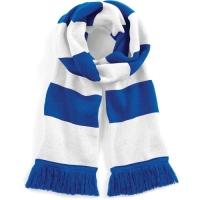 Gestreepte sjaal Stadium bright royal/white