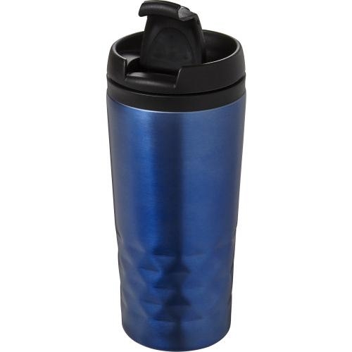 Roestvrijstalen reis mok 300 ml Tendo blauw