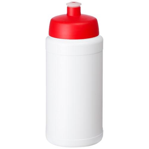 Baseline Plus drinkfles met sportdeksel 500 ml wit/rood