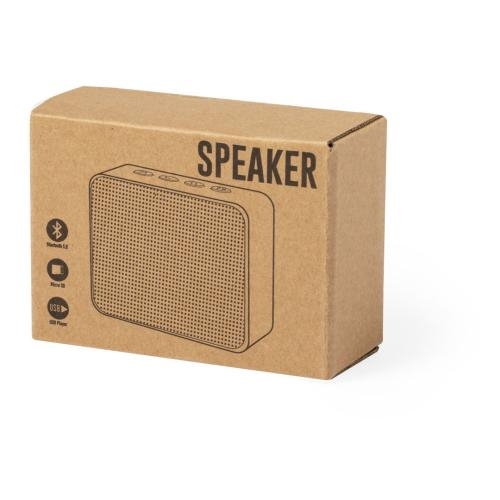 Milieuvriendelijke bluetooth speaker naturel