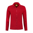 Freemont dames fleece jack rood,l