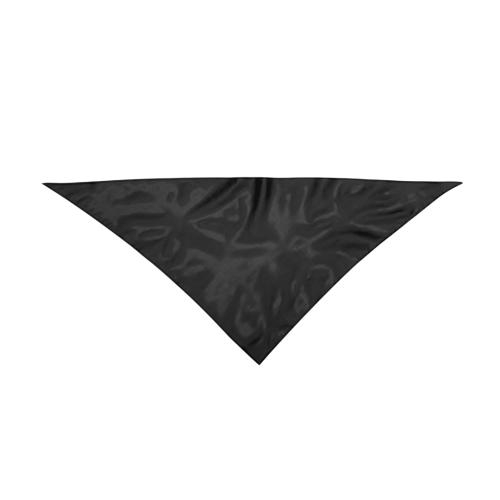 Polyester bandana zwart