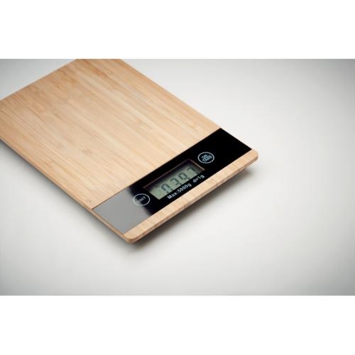 Digitale keukenweegschaal Precise hout