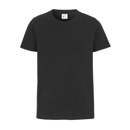 T-shirt ronde nek man slim fit zwart,3xl