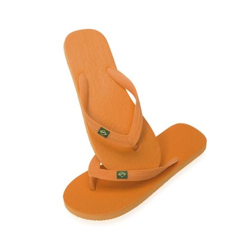 Slippers zandvoort oranje,42-44