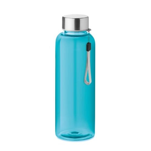 RPET bottle 500ml Utah rpet transparant blauw