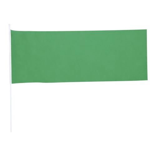 Vlag op Stok Portel groen