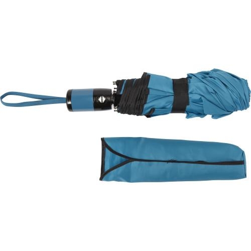 Opvouwbare stormparaplu pongee blauw