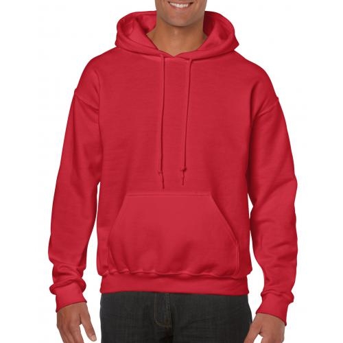Gildan hooded sweater unisex rood,l