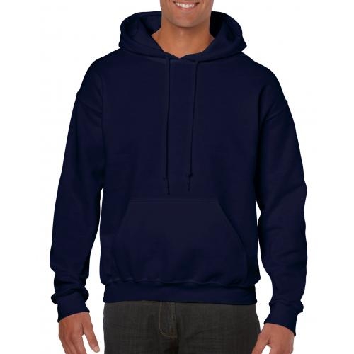 Gildan hooded sweater unisex navy,l