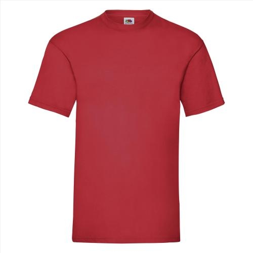 Shirt Valueweight T-shirt rood,l