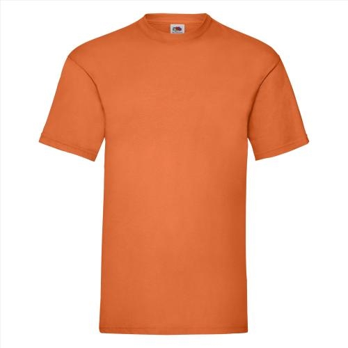 Shirt Valueweight T-shirt oranje,l