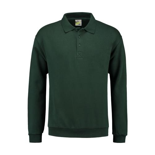 Lemon & Soda polo sweater forest green,l