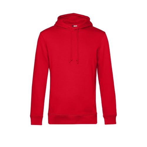 B&C Organic Hooded rood,3xl