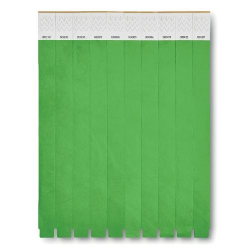 Event armbandjes (per 10 stuks) groen