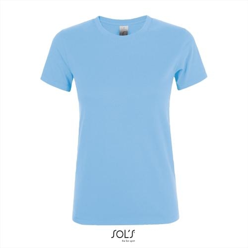 Regent T-shirt dames hemelsblauw,2xl