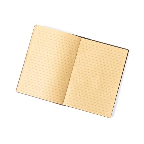 Koffievezel A5-notitieboekje Lando bruin