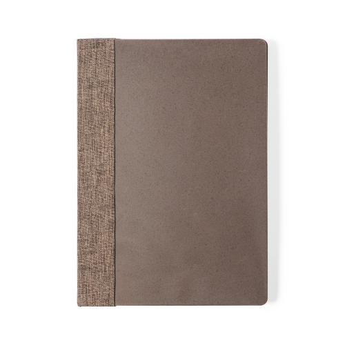 Koffievezel A5-notitieboekje Lando bruin