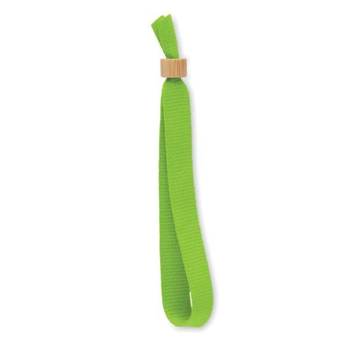 RPET polyester polsband Fiesta lime
