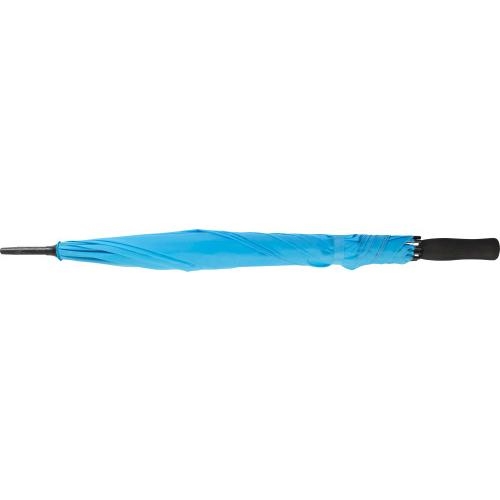 190T polyester automatische paraplu blauw