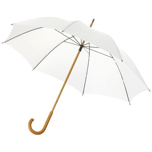 Klassieke luxe paraplu white solid