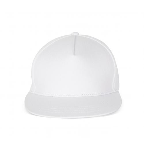 Snapback Pet - 5 Panelen wit