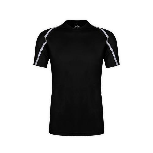 Reflective sport shirt zwart,l
