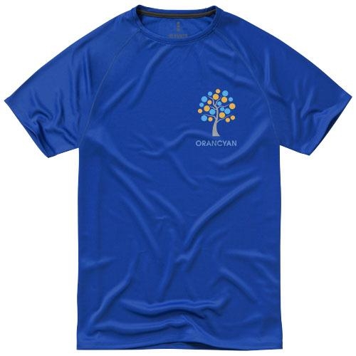 Niagara cool fit heren t-shirt korte mouw blauw,2xl