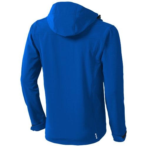 Langley softshell heren jas staalgrijs,xs